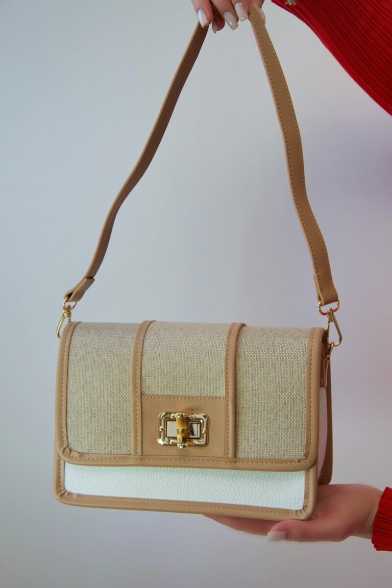 Originele Aron Atelier damestas – schoudertas Sienna Powder Damestas handtas