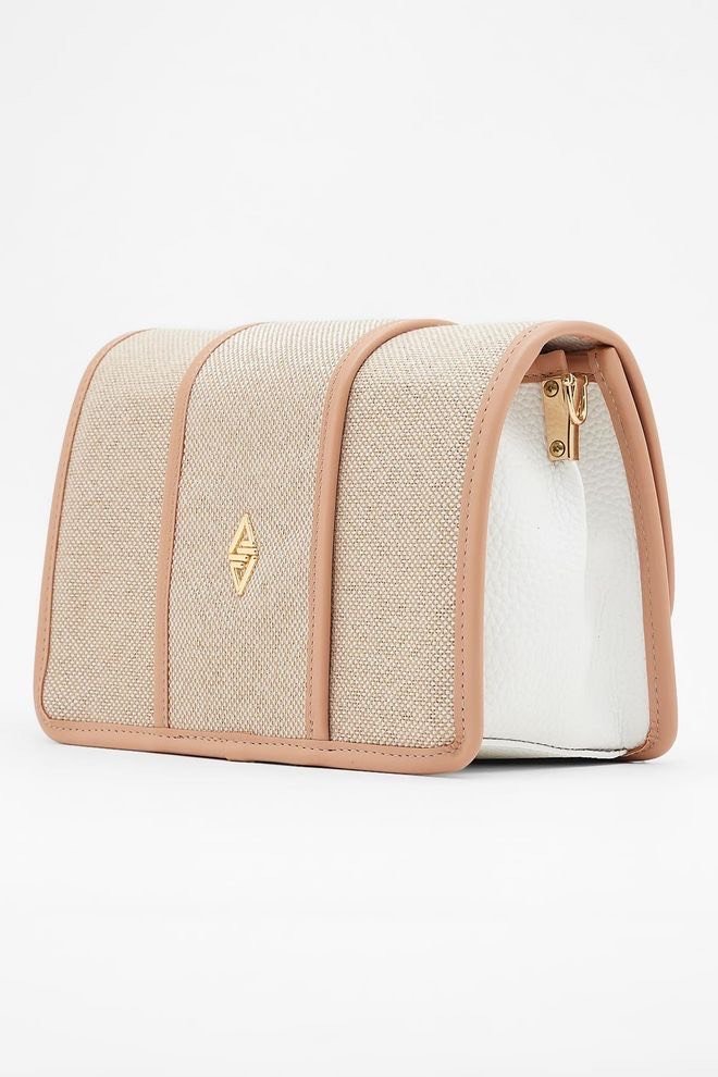 Originele Aron Atelier damestas – schoudertas Sienna Powder Damestas Aron