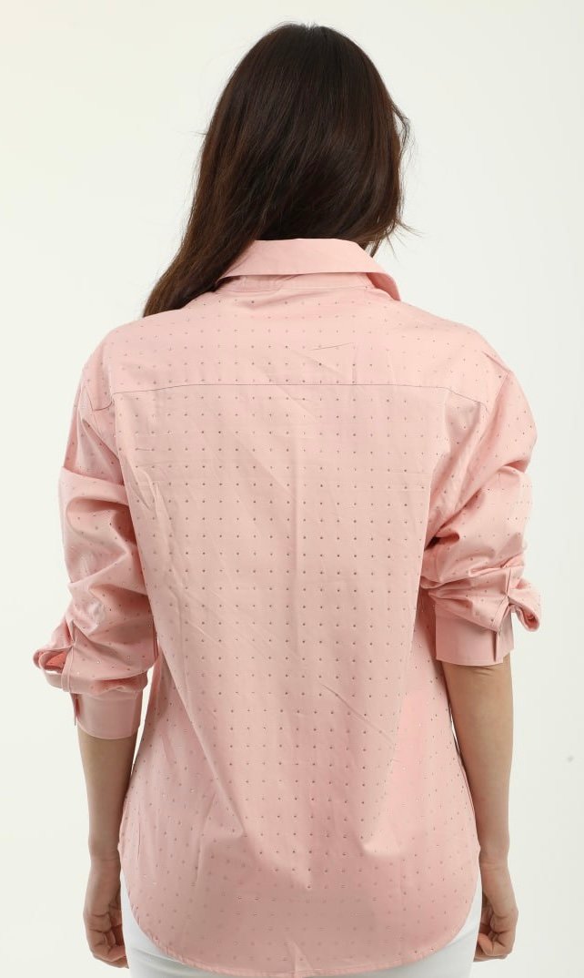 Roze blouse dishe