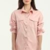 Roze blouse dishe