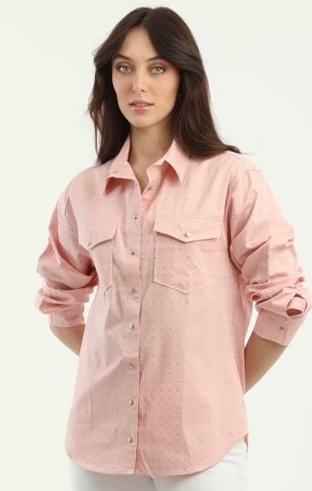 Roze blouse dishe