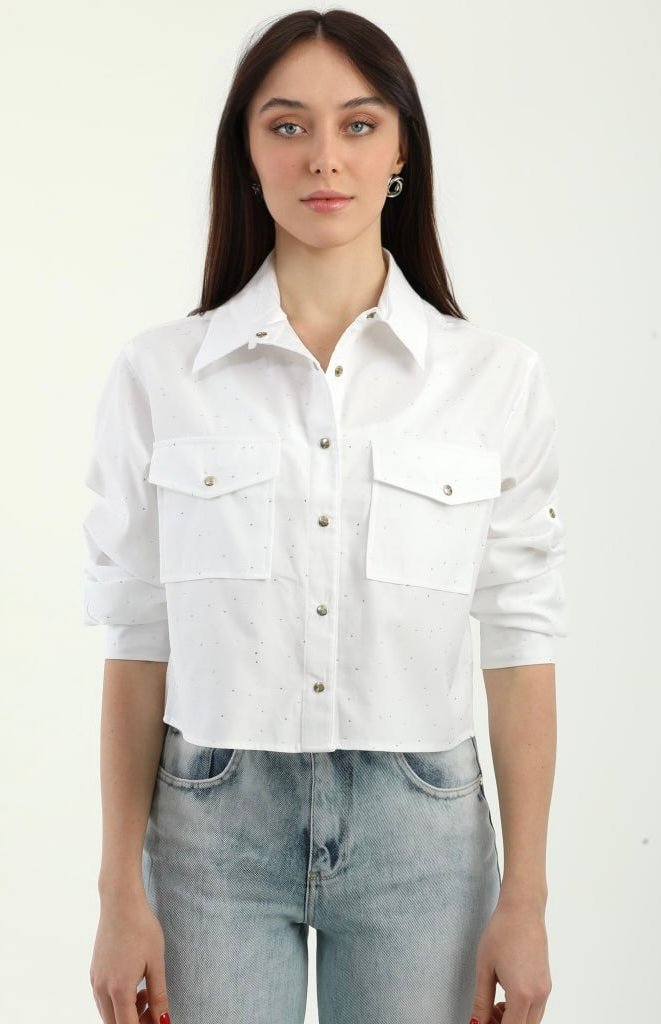 Witte blouse dishe Witte blouse dishe